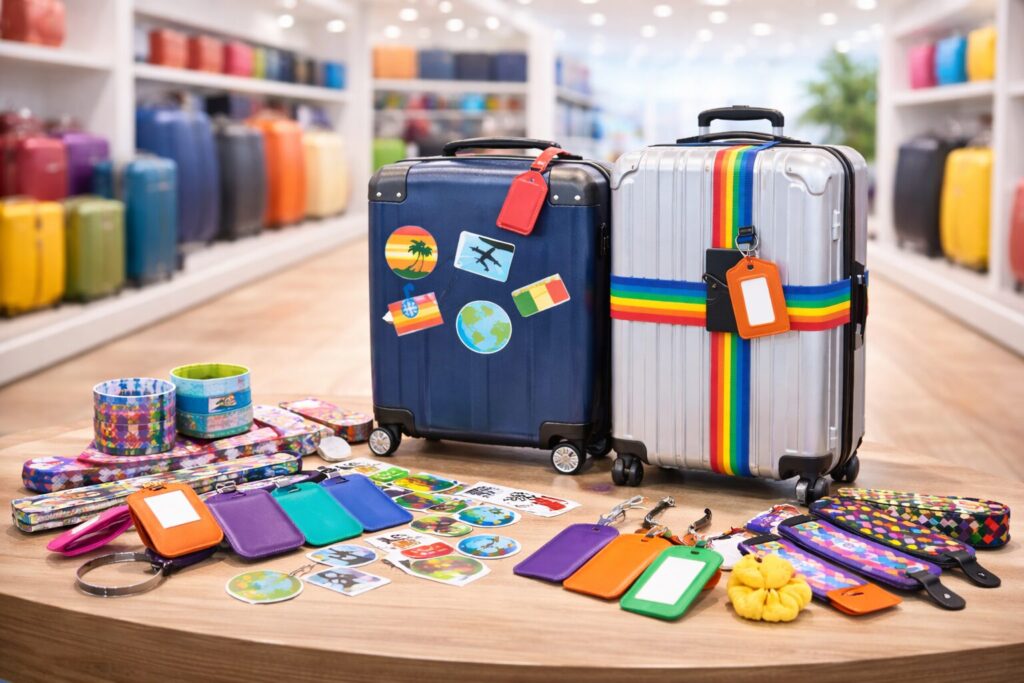 スーツケースの目印アイテム集