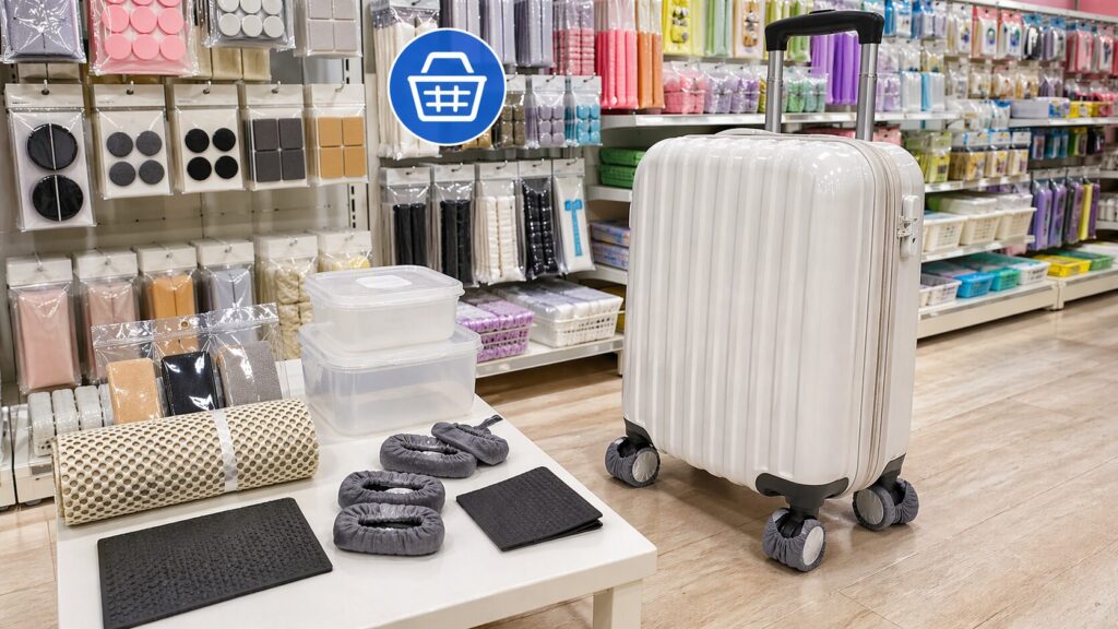 キャスターカバー代用に使える100均アイテム