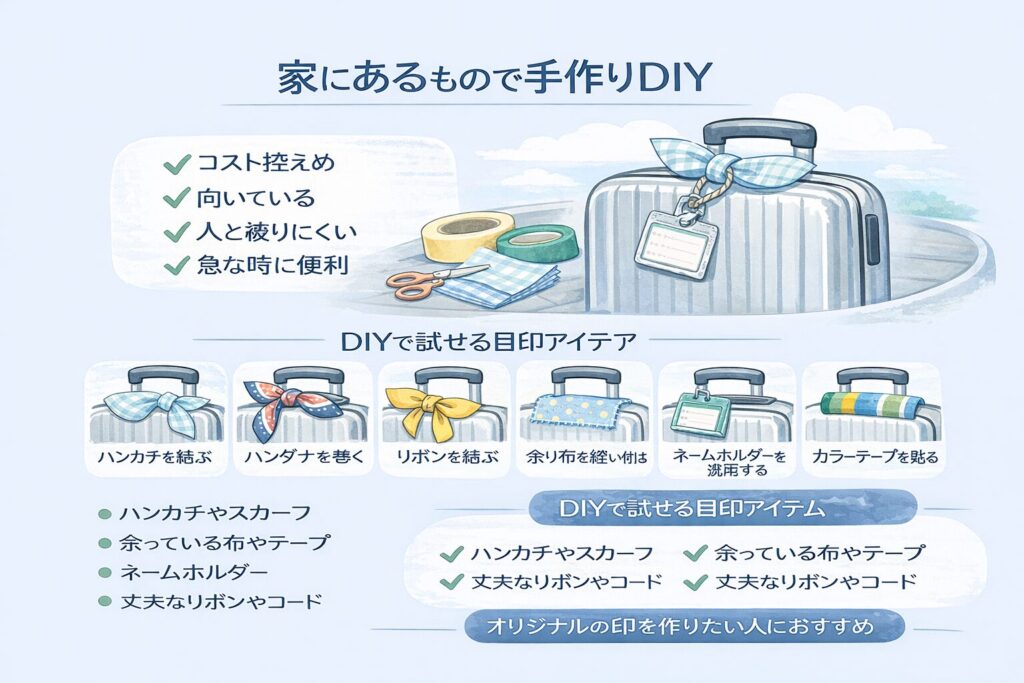 家にあるもので手作りDIY
