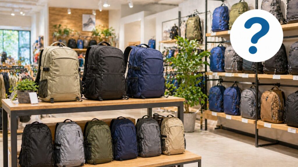 コールマンのリュックの選び方