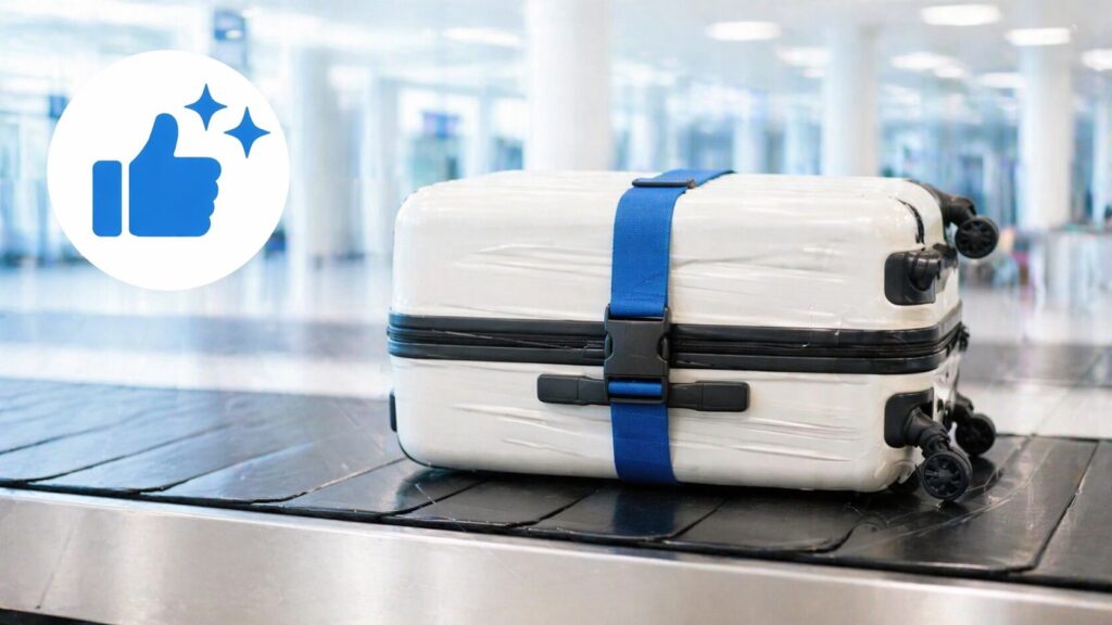 スーツケースベルトのメリット