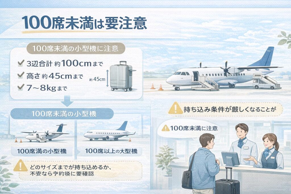 100席未満は要注意