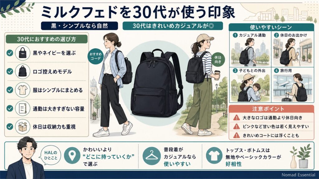 ミルクフェドを30代が使う印象