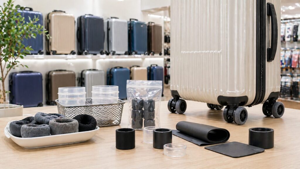 スーツケースのキャスターカバー代用品の必要性