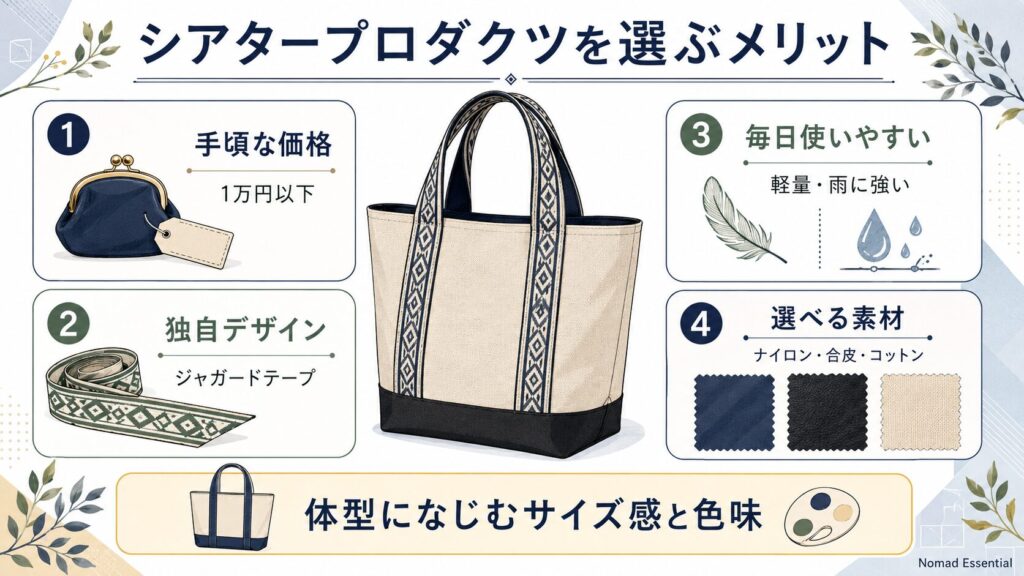 シアタープロダクツを選ぶメリット