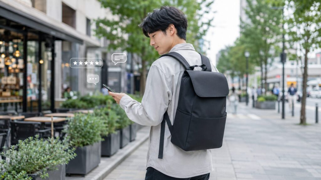 ガストンルーガのリュックはダサい？