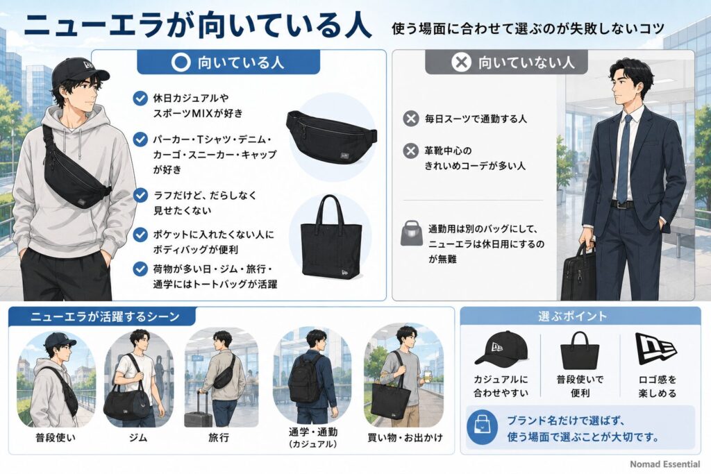 ニューエラが向いている人