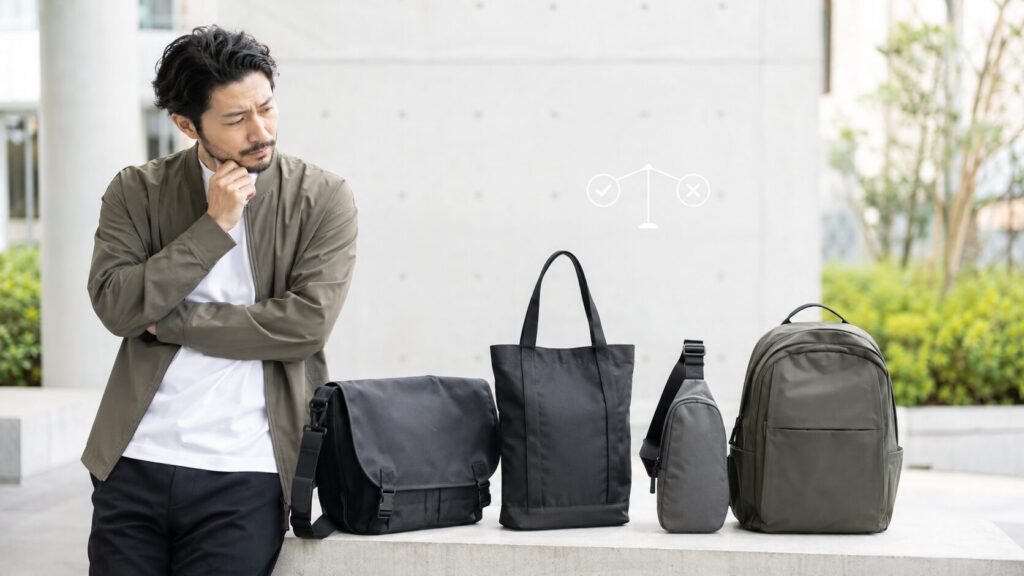 髭バッグはダサい？