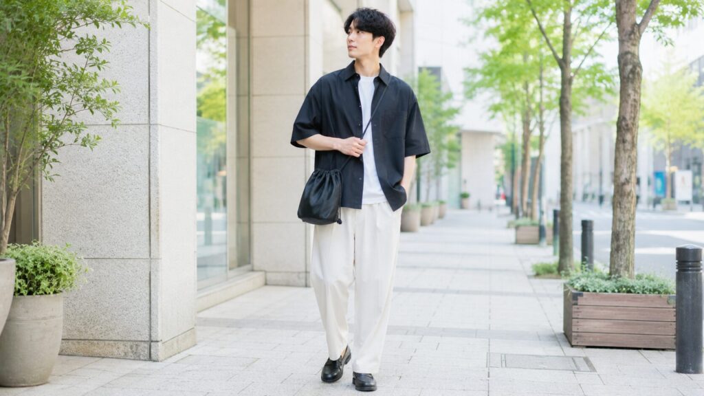 メンズ巾着バッグはダサい？まとめ！