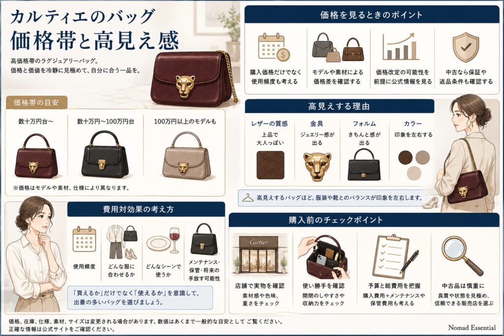 価格帯と高見え感