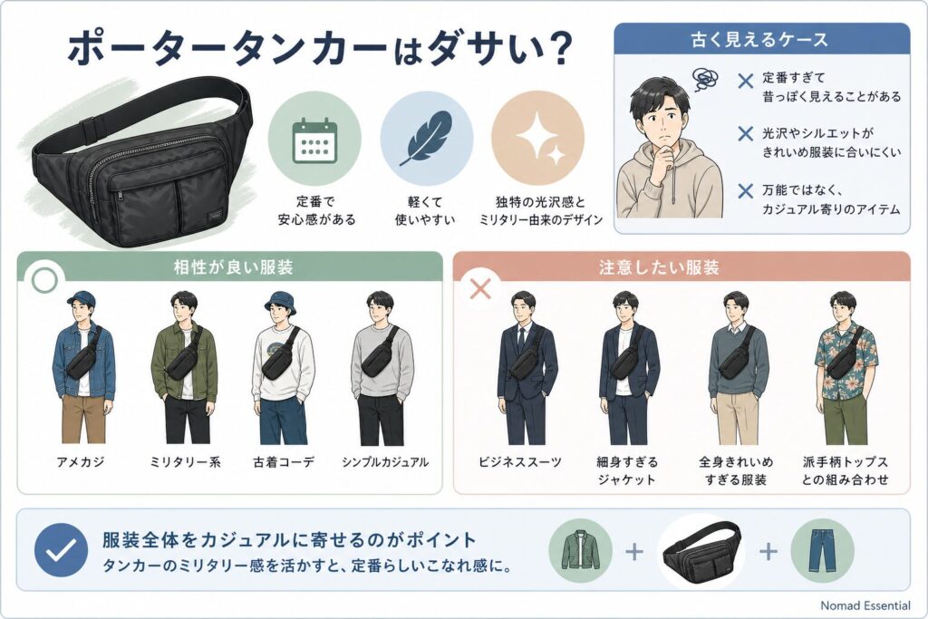 ポータータンカーはダサいのか解説
