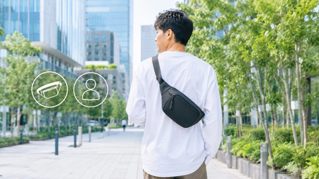 グレゴリーボディバッグはダサい？