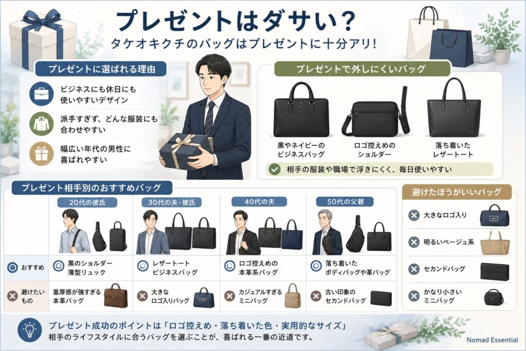 プレゼントはダサい？