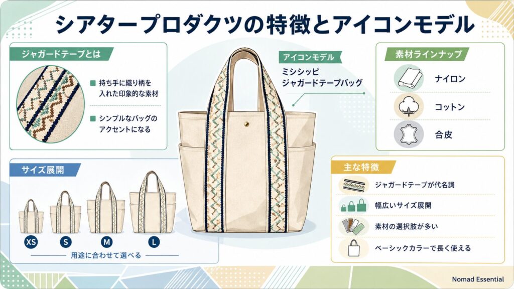 シアタープロダクツの特徴とアイコンモデル