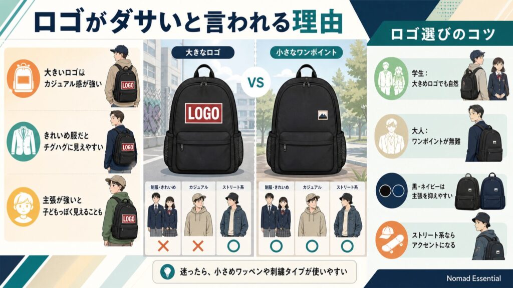 ロゴがダサいと言われる理由
