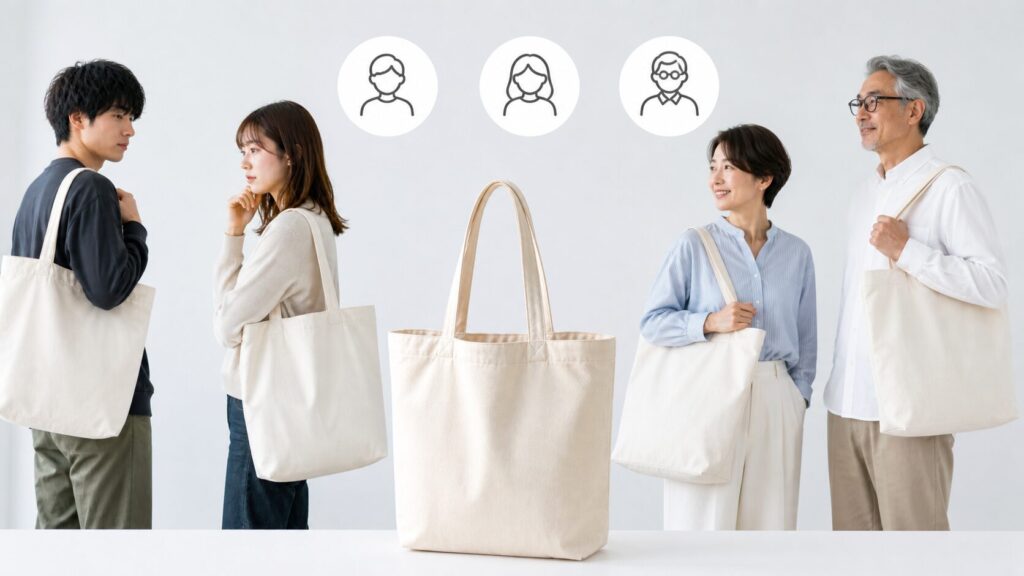CITENトートバッグの年齢層