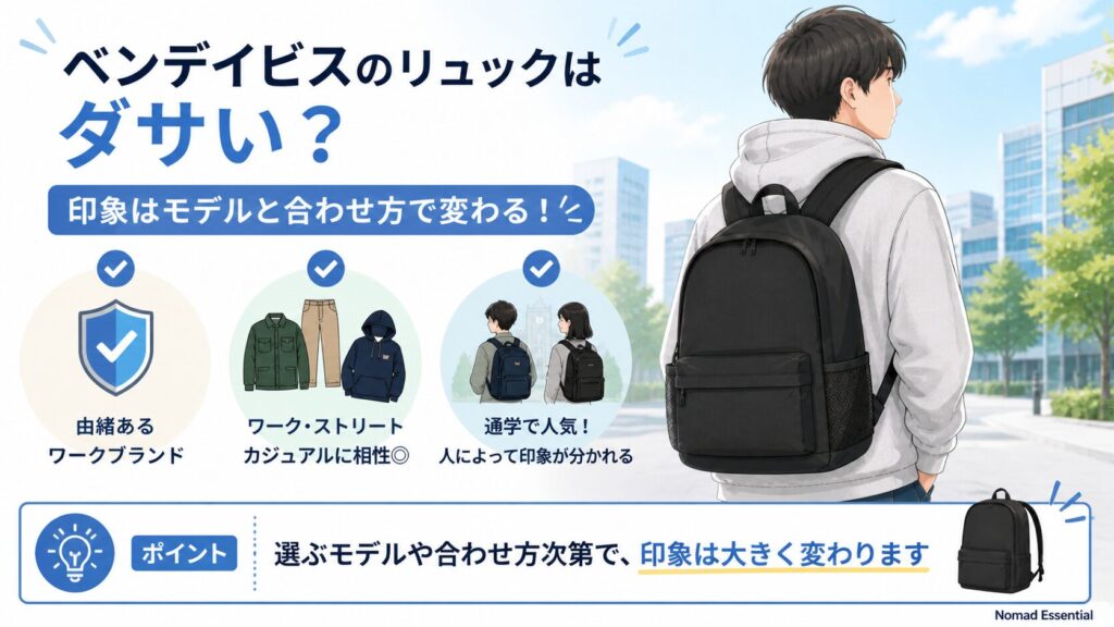 ベンデイビスはダサいのか