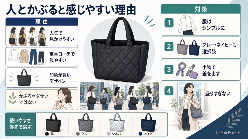 人とかぶると感じやすい理由