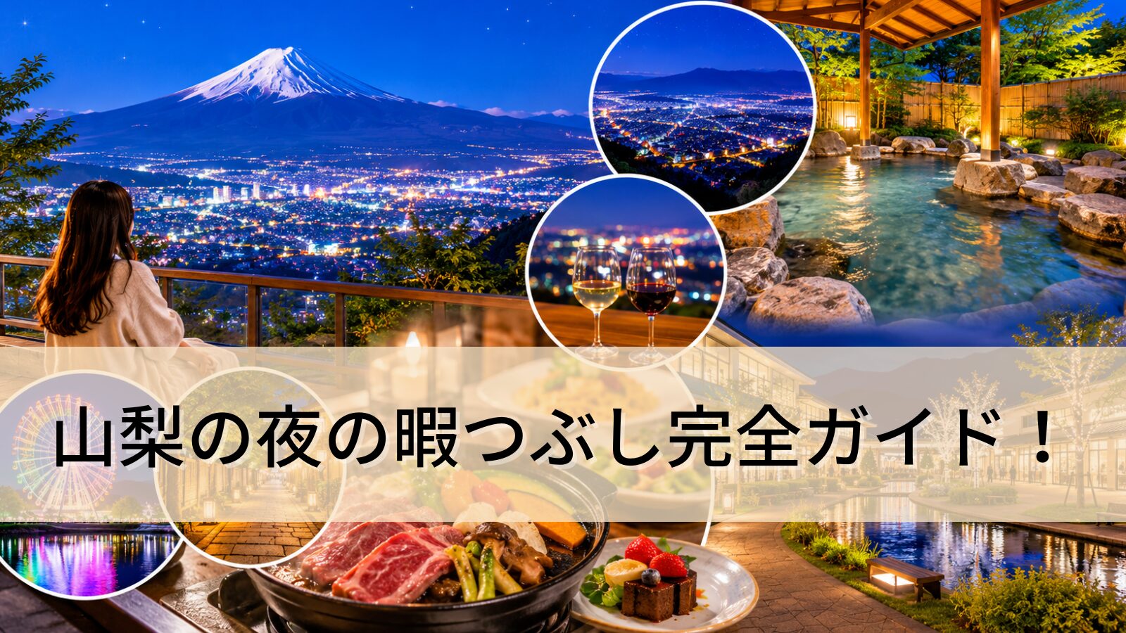山梨の夜の暇つぶし完全ガイド！