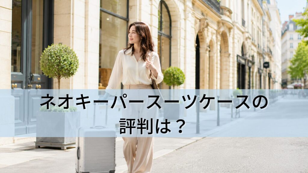 ネオキーパー スーツケースの評判は？