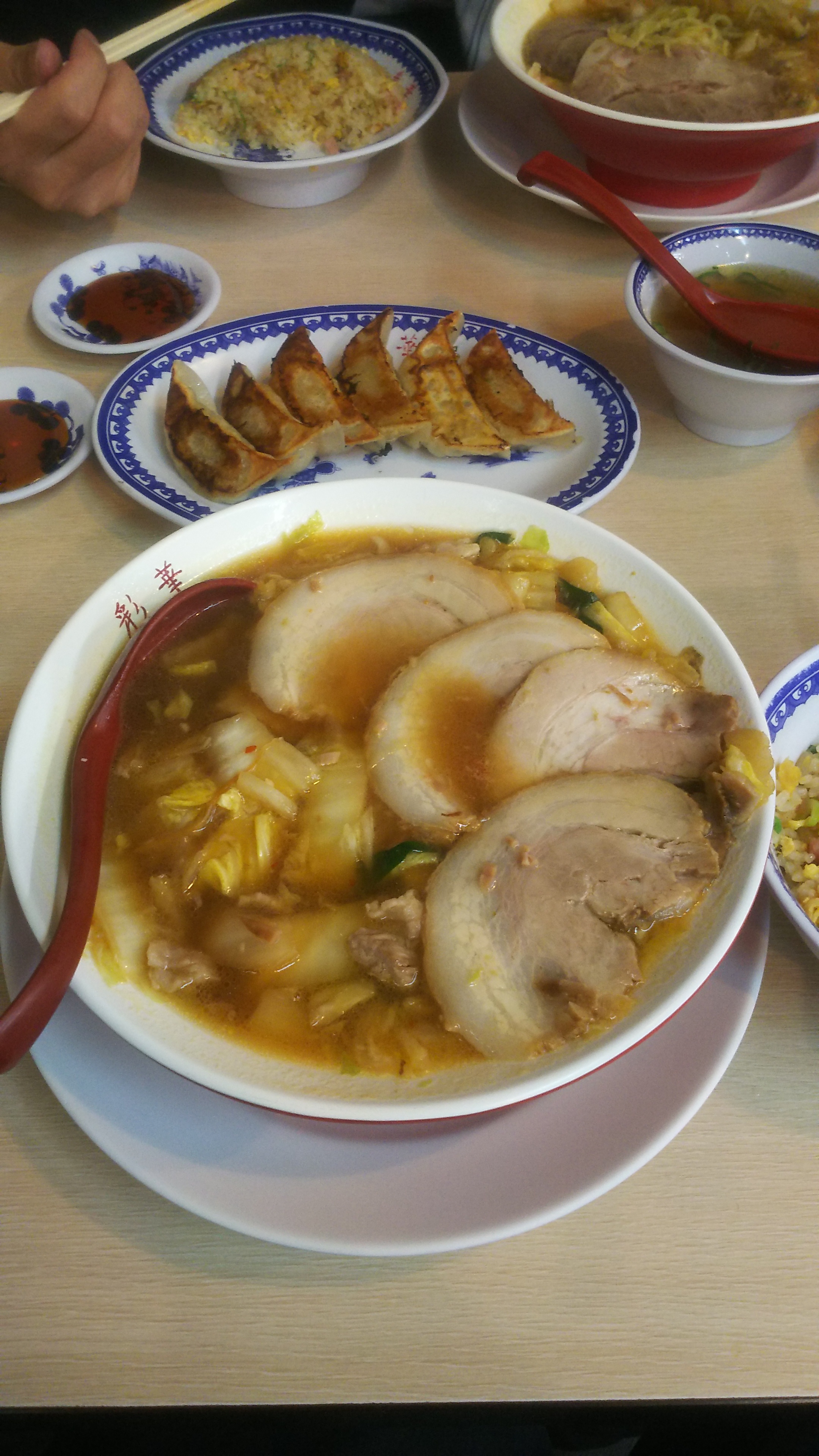 2017年1月31日に橿原市「天理スタミナラーメン 橿原店」で撮影した写真