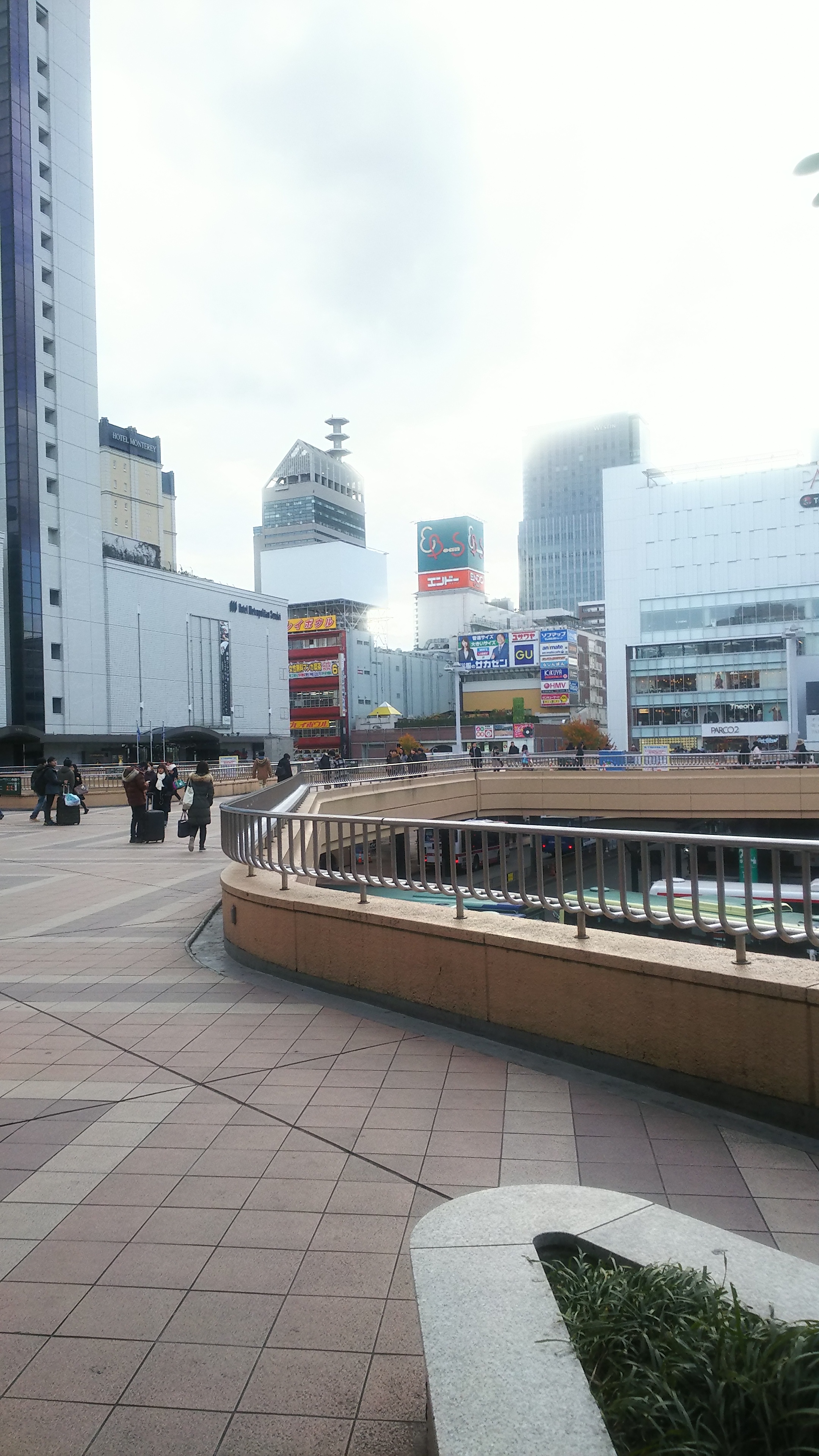 2017年11月20日に仙台市「仙台駅」で撮影した写真