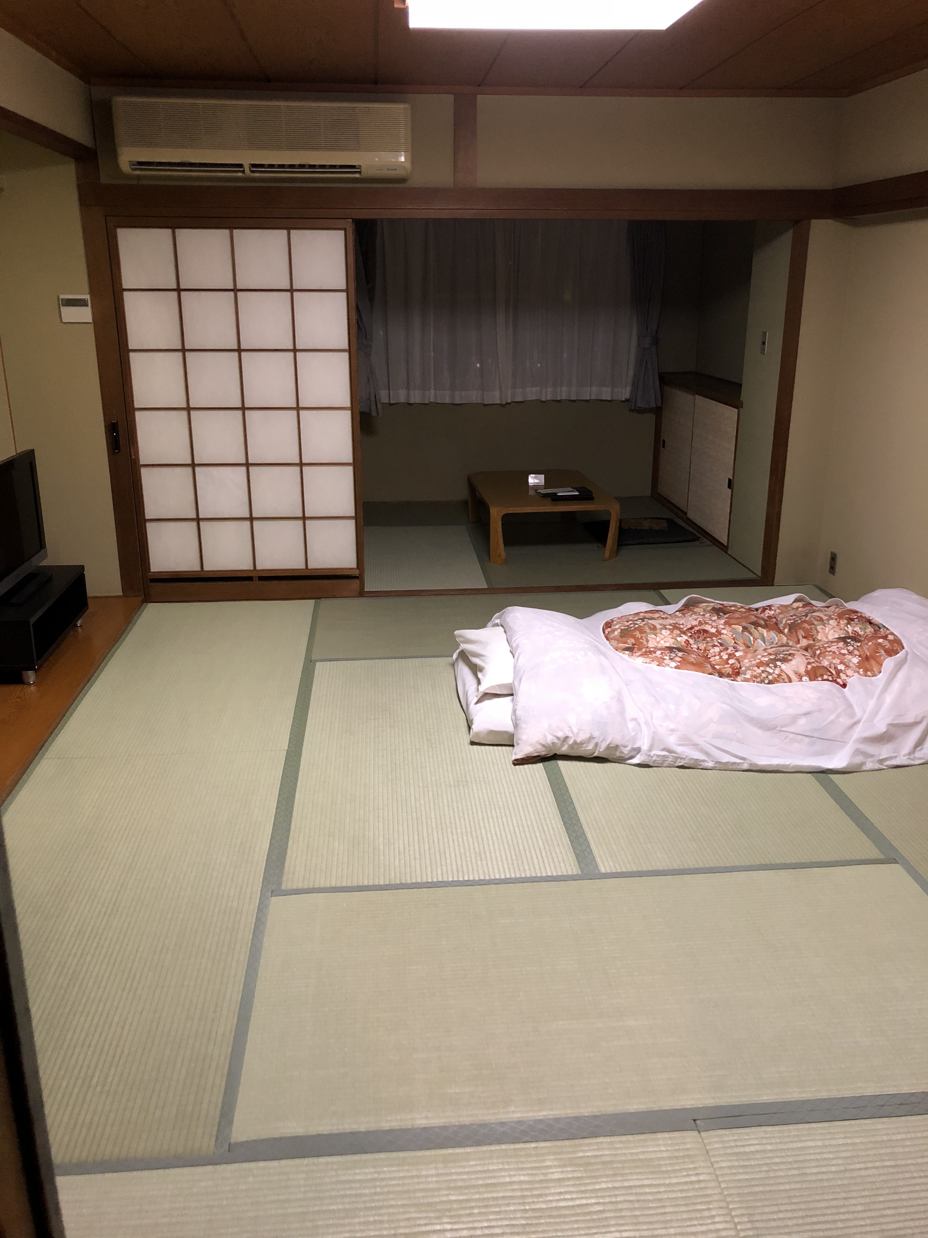 2019年1月3日に山ノ内町「ホテル水明館」で撮影した写真