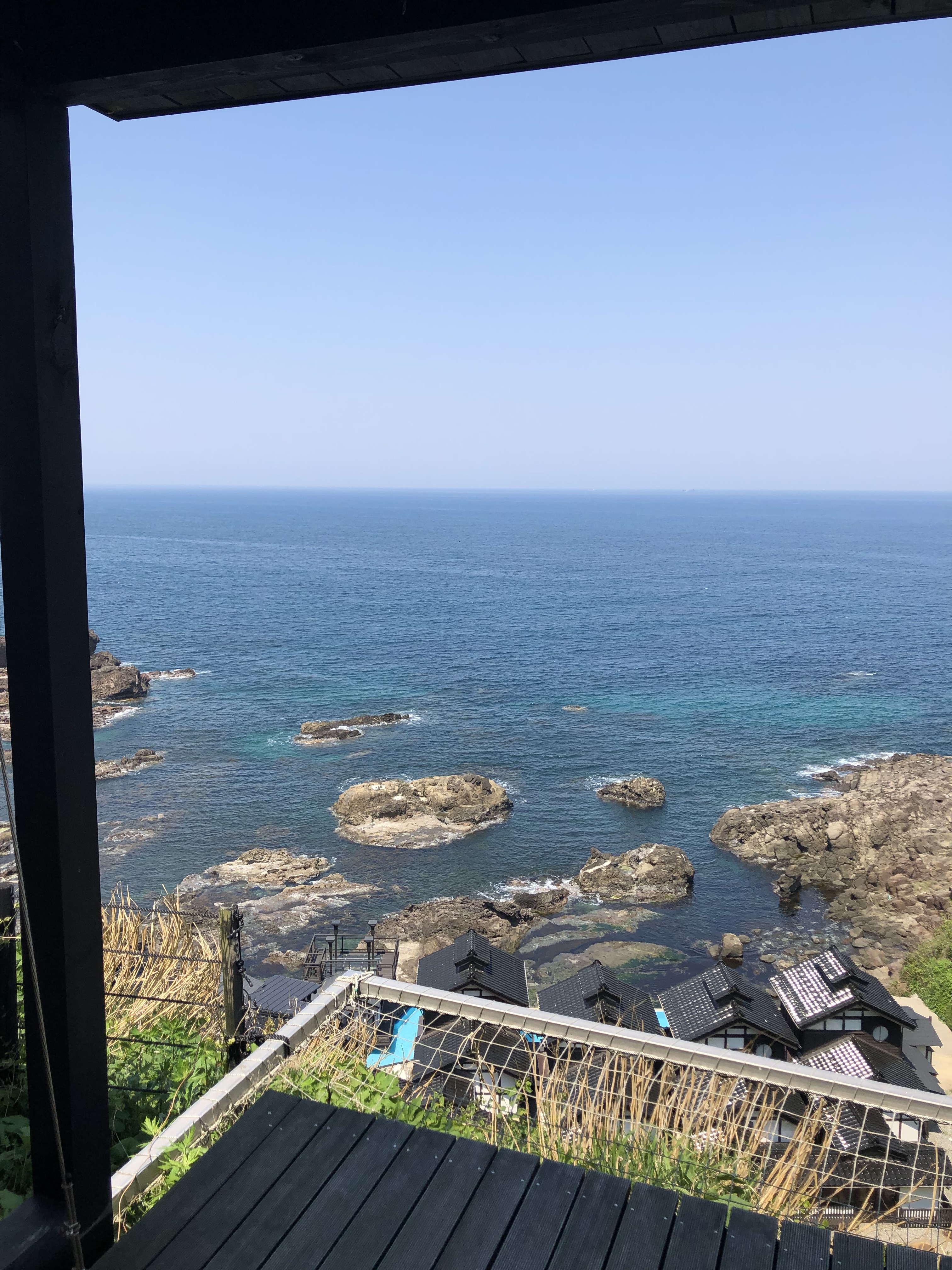 2019年5月10日に珠洲市「スカイバード」で撮影した景色