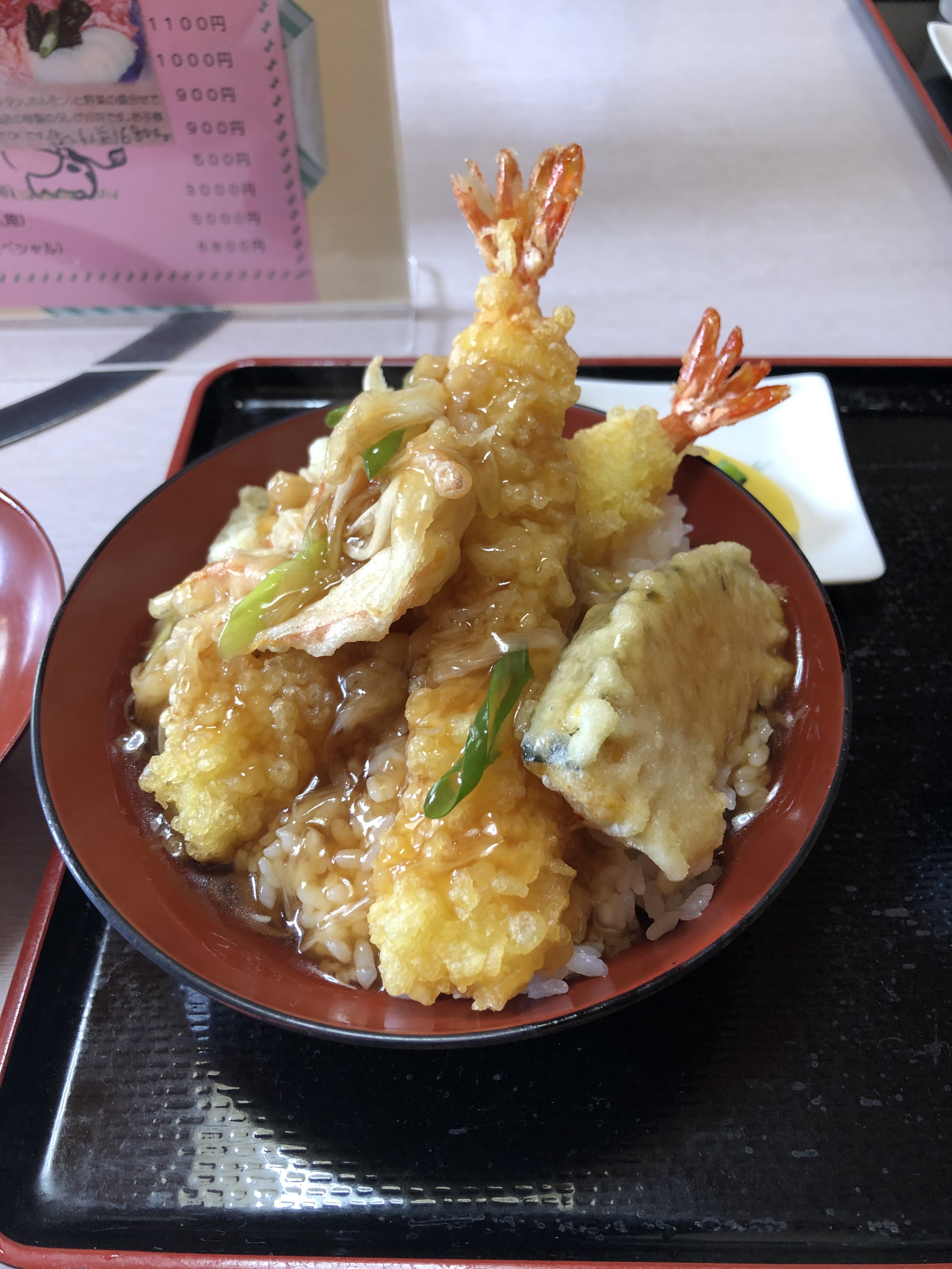 2020年9月27日に七尾市「御食事処 八幡屋」で撮影したランチ写真