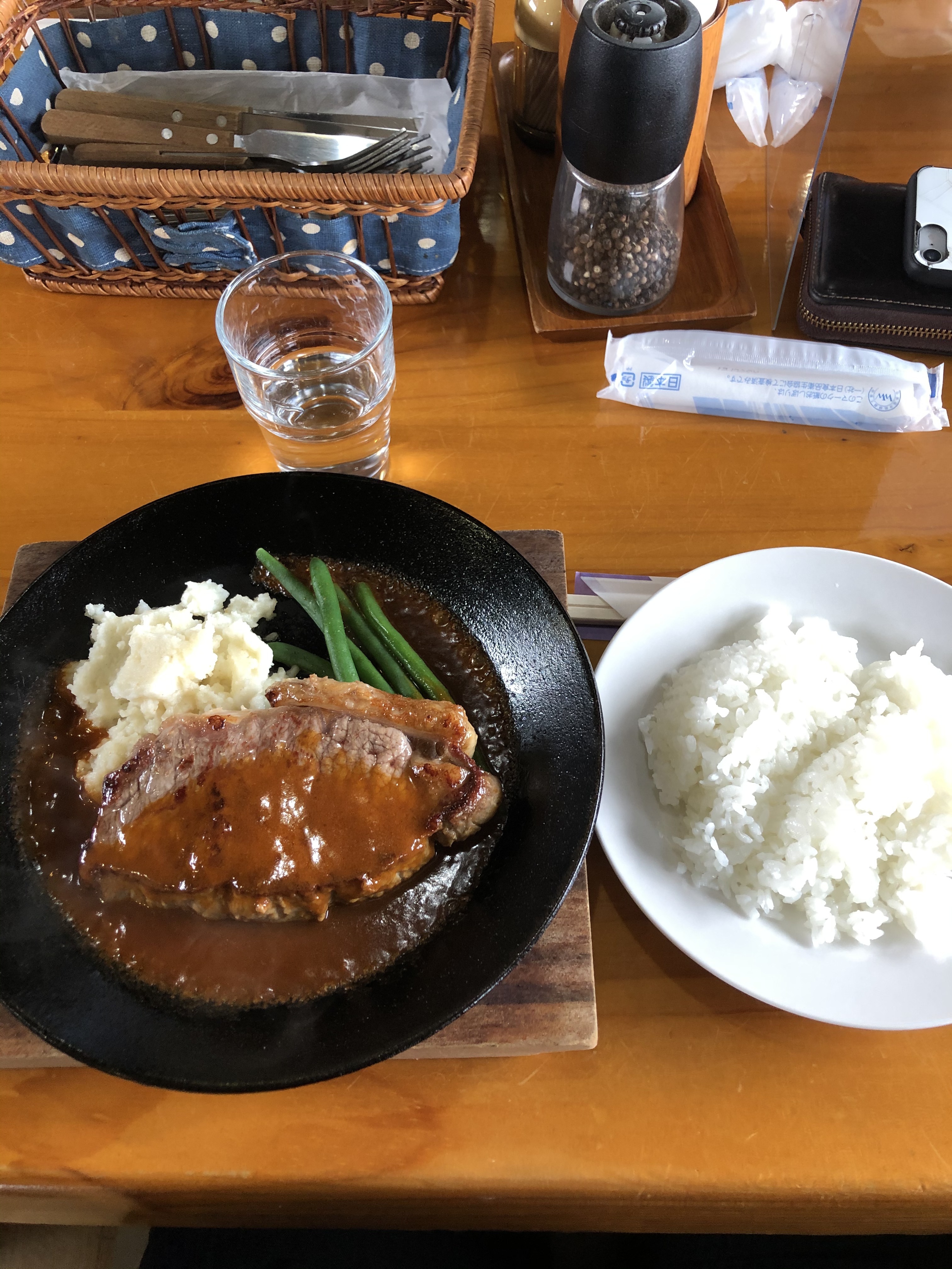 2021年4月25日に魚沼市「レストラン小樽」で撮影した写真