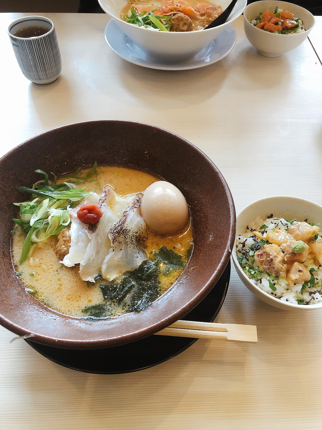 2021年12月31日に京都市「鯛めし　鯛そば　鯛や」で撮影した写真