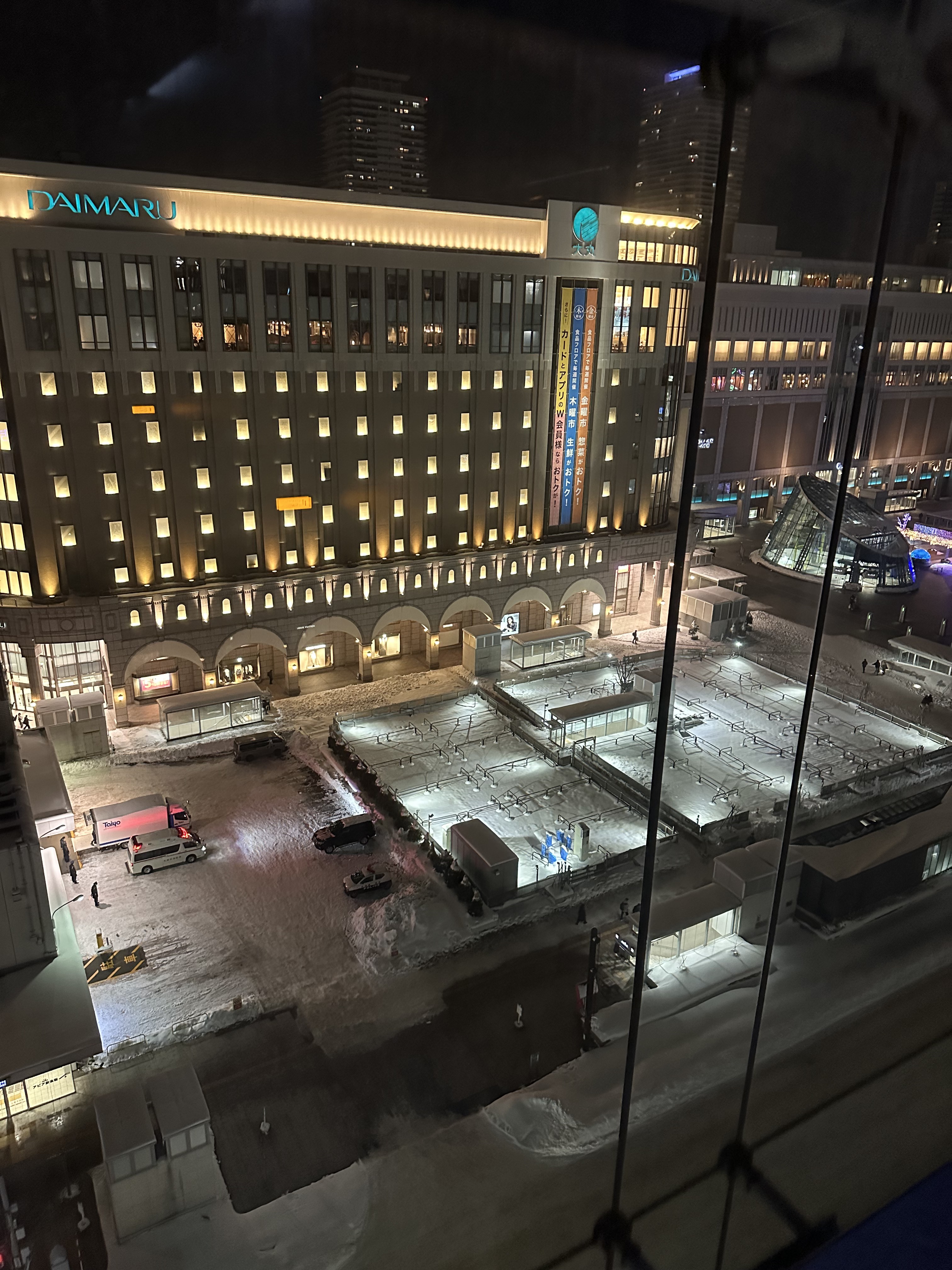 2026年1月15日に札幌市「ホテルグレイスリー札幌」で撮影した写真