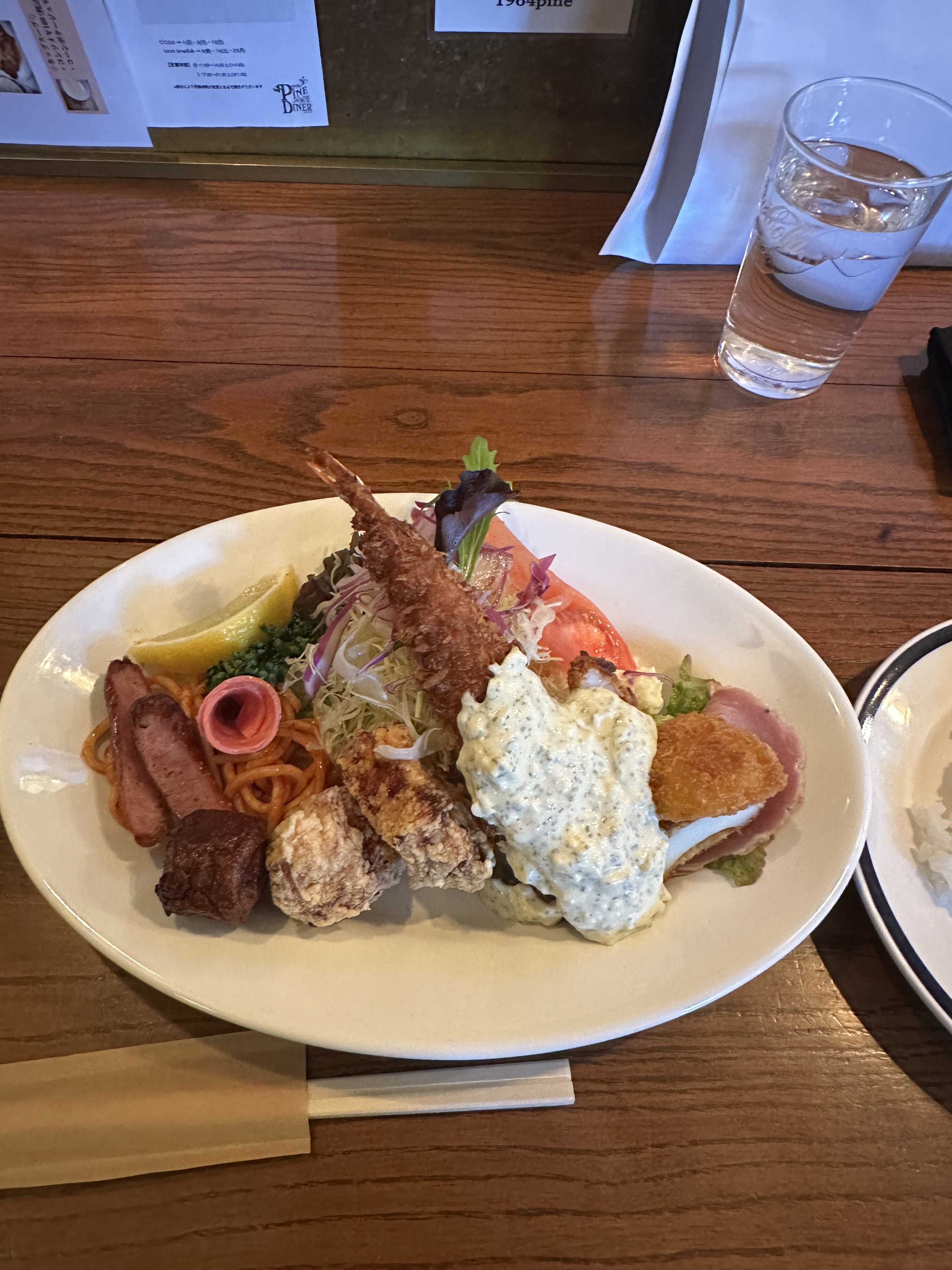 2026年2月17日に加賀市「PINE DINER」で撮影したランチ写真