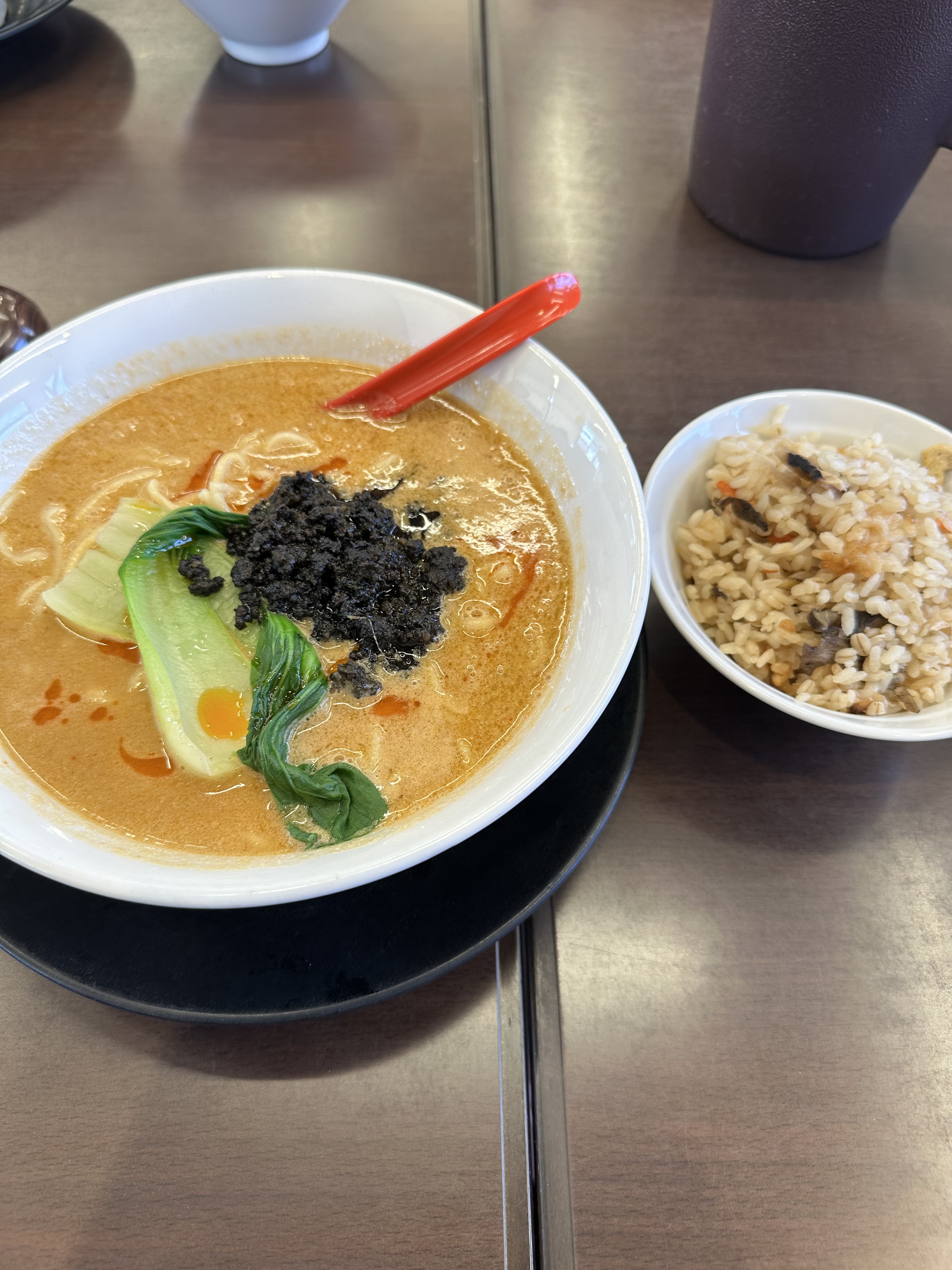 2026年3月24日に金沢市「支那そば 炭鶏麺 森戸」で撮影したランチ写真