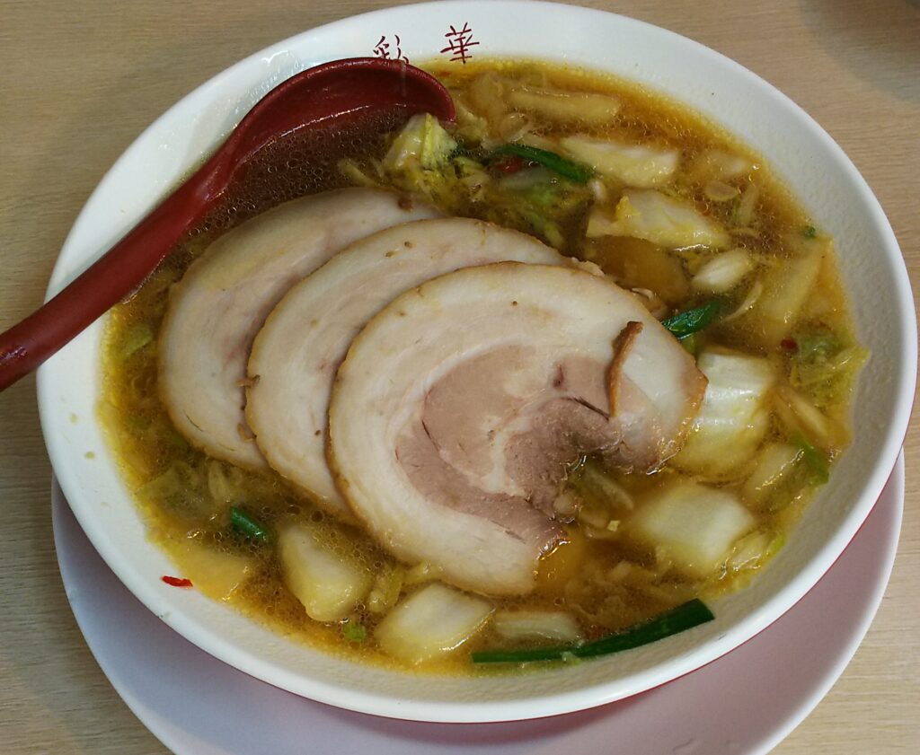 奈良県の天理ラーメン