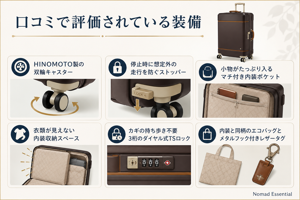口コミで評価されている装備