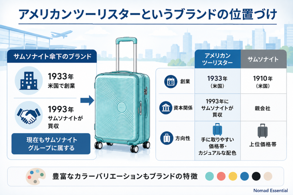 アメリカンツーリスターというブランドの位置づけ