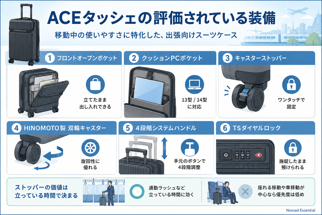評価されている装備を確認する