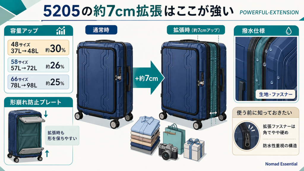 約7cm拡張「POWERFUL-EXTENSION」の実力