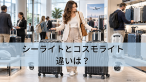 サムソナイトのシーライトとコスモライトの違いは？