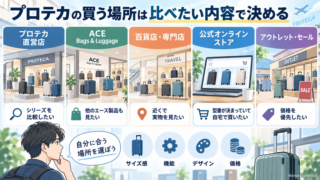 買う場所は比べたい内容で決める