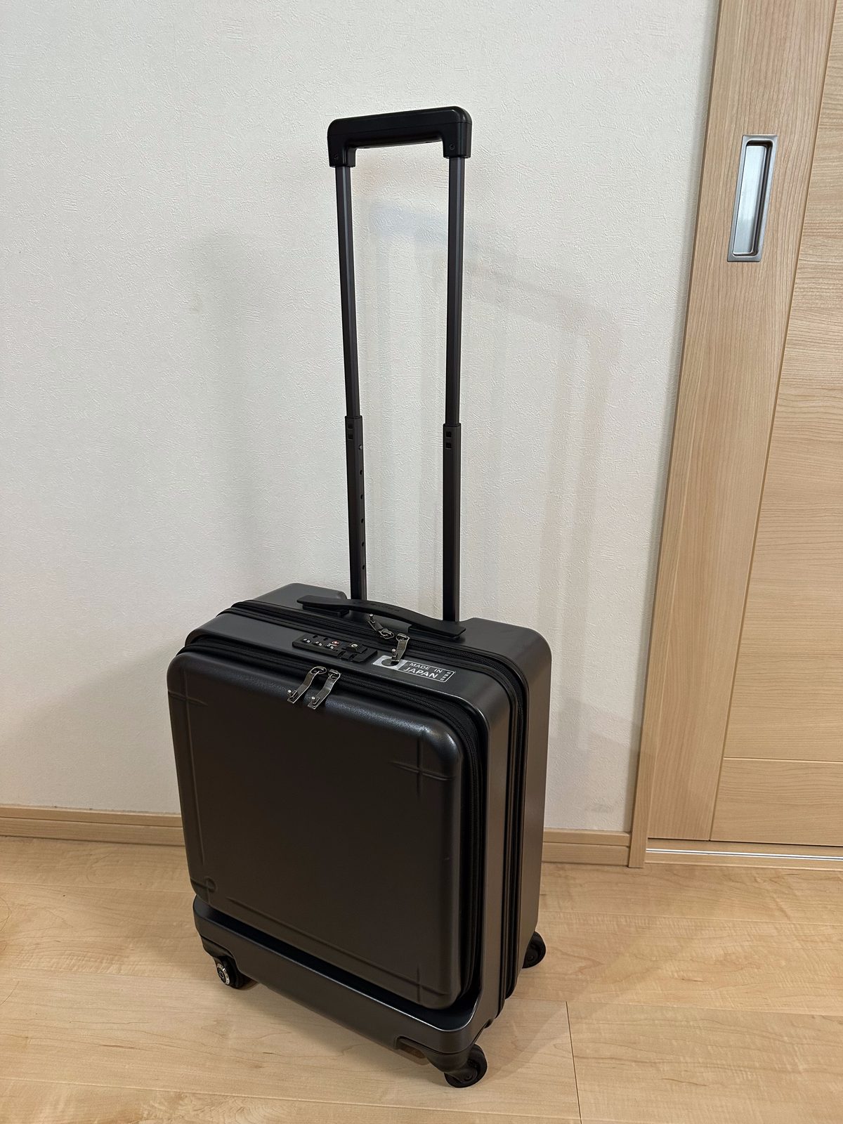 プロテカ マックスパス4 レビュー テレスコープハンドルについて プロテカ マックスパス3の実物