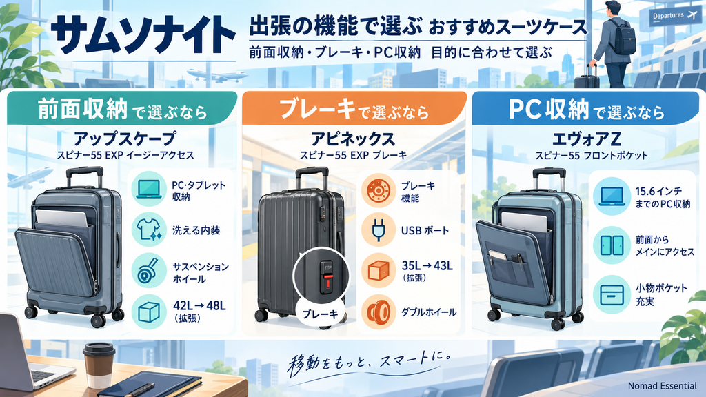 出張の機能で選ぶならこれ
