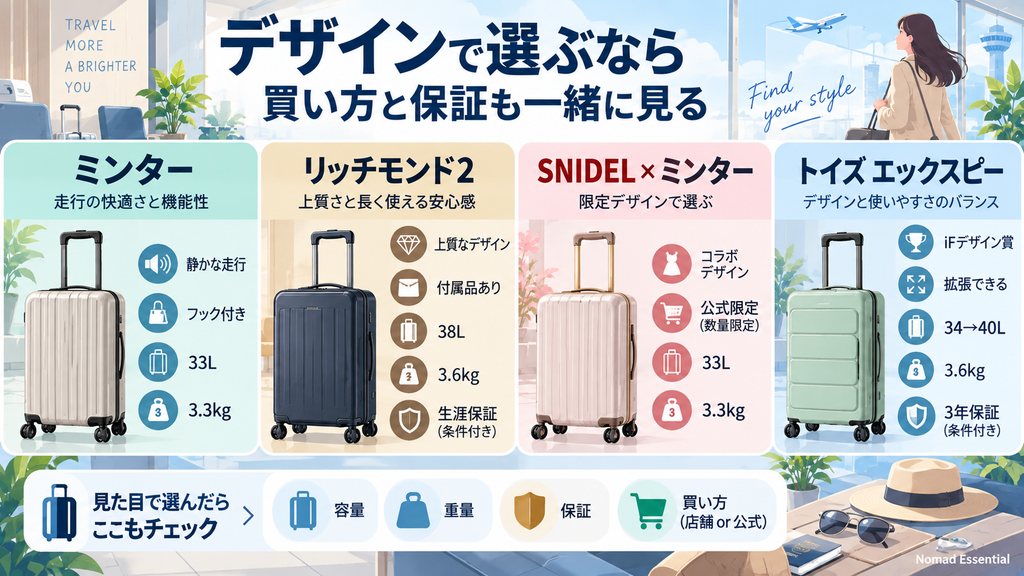 デザインで選ぶなら